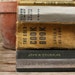 silver and gold home decor book set vintage instant collection