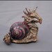 RESERVED - OOAK Sculpture - Mechanical Dragon Snail - Steampunk Dragon Snail