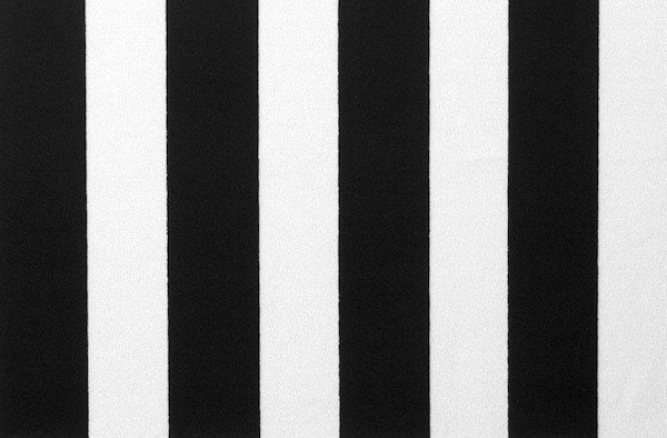 Black and White Stripe Stretch Lycra Fabric 3 by JoyTheSeamstress