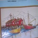 1980 Sunset Stitchery Crewel Embroidery Kit-SAFE HARBOR- Unopened