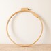 Large Vintage Wooden Embroidery Hoop