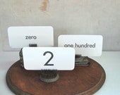 items similar to vintage number flashcards pick your