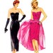 Gorgeous Strapless Front Wrap Cocktail or Evening Tulip Skirt Sheath Dress and Overskirt Vintage Sewing Pattern Burda 7137--Bust 31.5 to 38