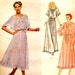 Vintage 1970s Vogue Albert Nipon Angel Sleeve Dress American Designer Sewing Pattern Vogue 2125--Bust 34