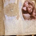 Scrapbook,HOPE CHEST,Antique Lace Fabric book,charms,gold dust,brocade,young girl,ladies,romance
