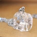MISTER ELEPHANT vintage Swarovski glass crystal elephant charm necklace