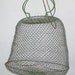 French Fisherman's Wire Mesh Fish Basket, Minnow Bucket