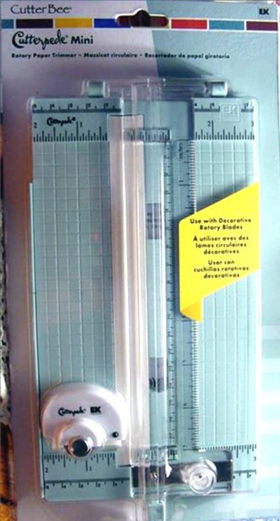 Cutterpede Mini Rotary Paper Trimmer Cutter Bee NIP