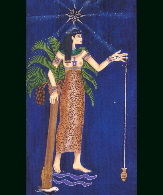 Sesat Seshat Seshet Seshetta Egyptian Goddess 8 X 10