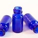Vintage Cobalt Blue Bromo Seltzer Medicine Bottles Set of three treasury item