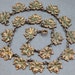Victorian Green Enamel Flower Collar Necklace