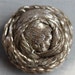 Victorian Spun Gold Metallic Rosette Applique