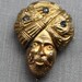 Victorian Snake Charmer Watch Pin Brooch
