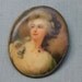 Large Victorian Portrait Brooch