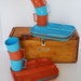 1950s Snack Set for Six