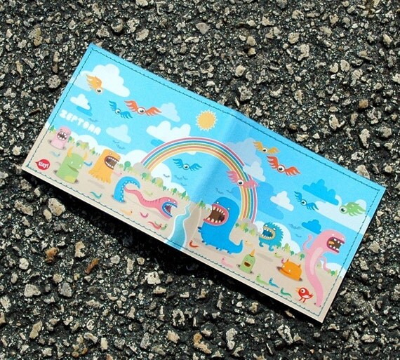 Rainbow Land wallet - Zeptonn for Tinymeat