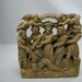 Vintage Antique Italian Carved Religious Saints 19thc Wood Panel