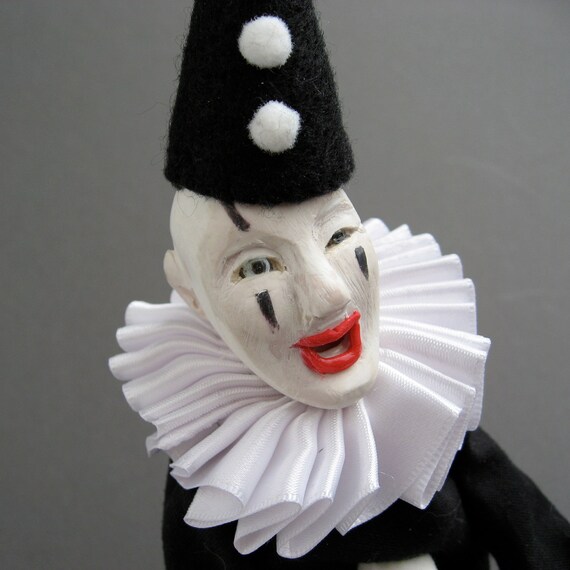 Circus Time Laughing Clown SALE One of a Kind Doll