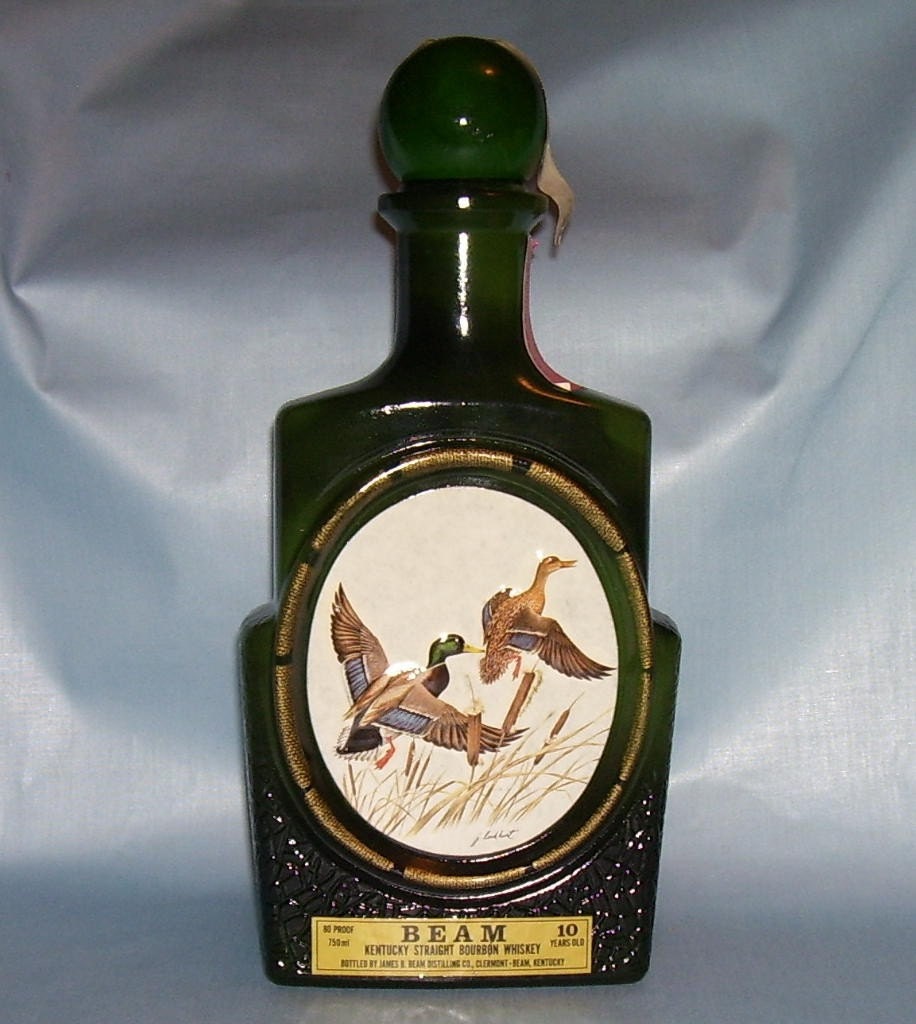 Vintage Jim Beam Decorative Wildlife Decanter