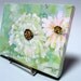 ART Original Acrylic Floral Impression. Includes Displayl Easel, 6x8x3/4", on Studio Canvas RESERVED for Loretta