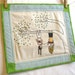 Winding Wool, Original Embroidery