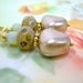 Desert Pearls - Baroque Pearl Earrings
