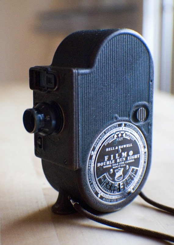 Vintage Bell and Howell 8mm film camera