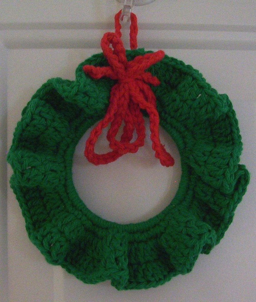 Christmas Wreath Crocheted