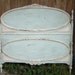 Beautiful French Turquoise/Cream Vintage Full Size Bed RESERVED