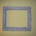French Grey Gesso & Wood Antique Frame