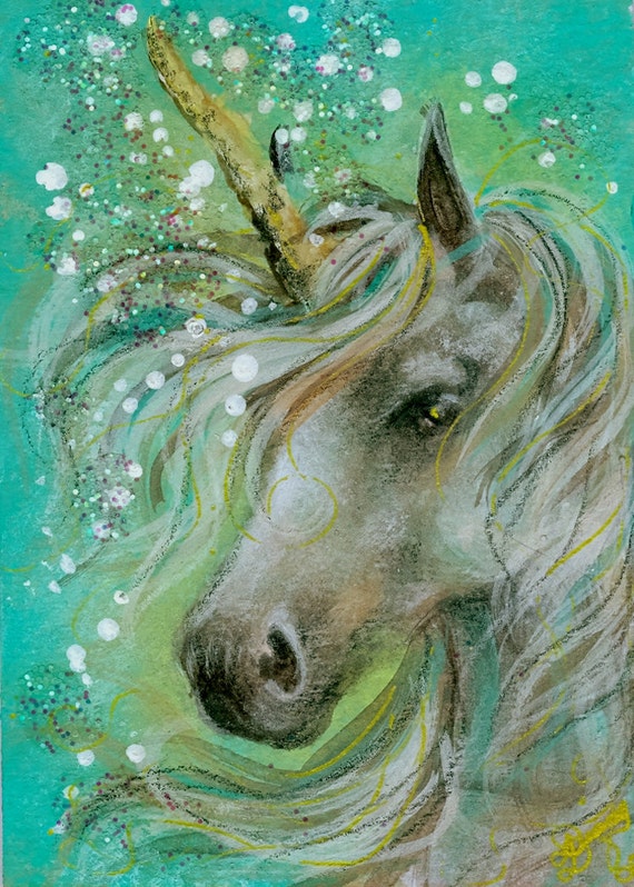 Items similar to CAPTIVE TRANQUILITY ACEO Print 