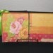 Designer Rose Accordian Coupon Holder and Organizer