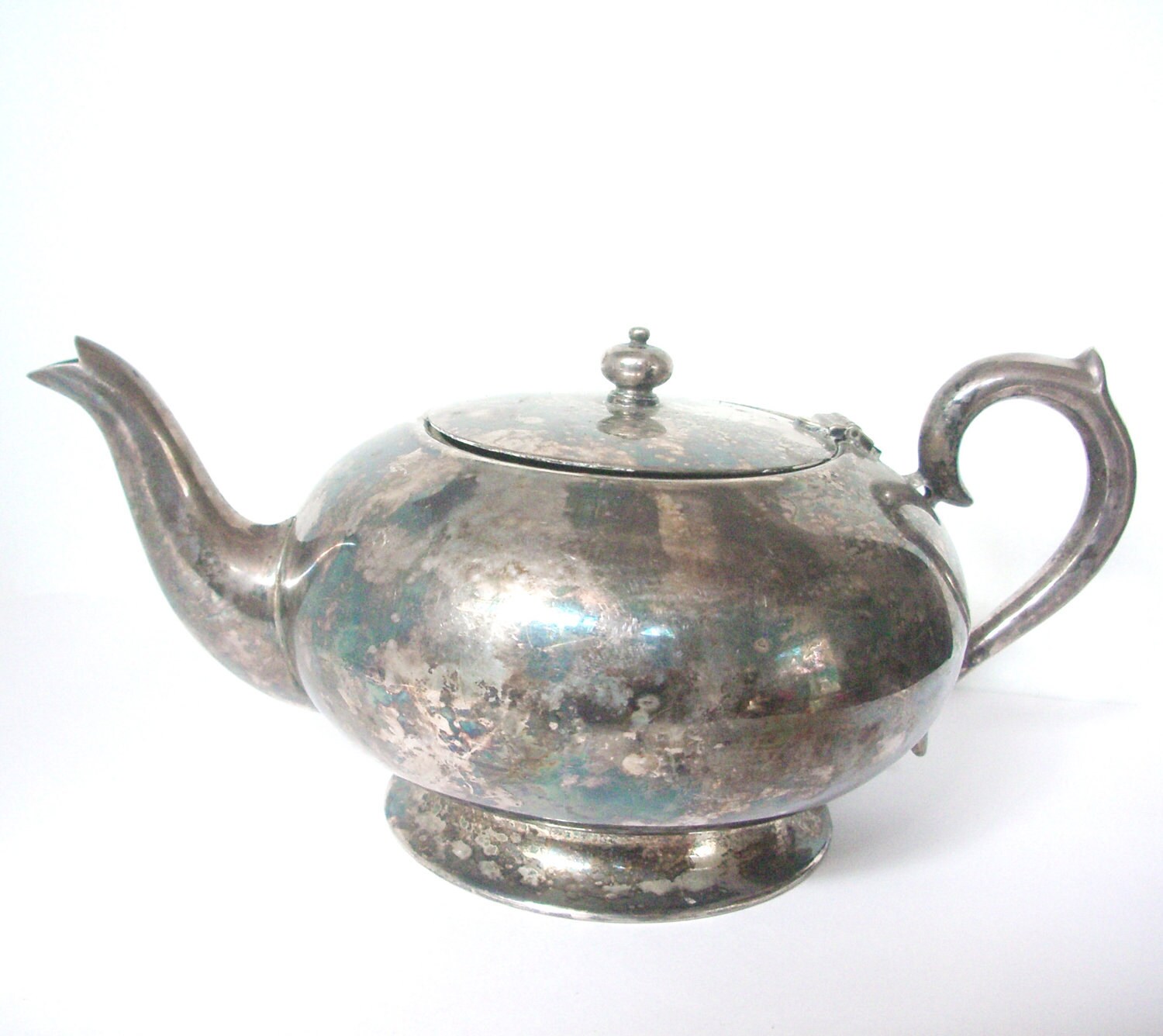 Vintage Silver Teapot. 5 Cup Silver Teapot . Australian