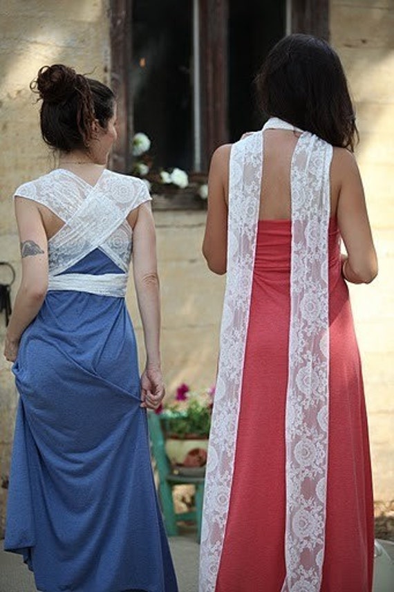 Lace Greek Dress