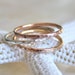 Shimmering Skinny Band of Sterling Silver , 14kt Yellow or Rose Gold Fill, Stacking Ring, Wedding Ring, Promise Ring, Fitted Toe Ring