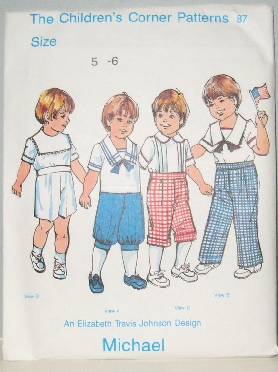 Childrens Corner pattern 87 Michael