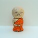 Enlightened One Buddah Kokeshi Doll