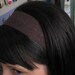 Chocolate Brown Stay Put Headband w/ Little Swirls
