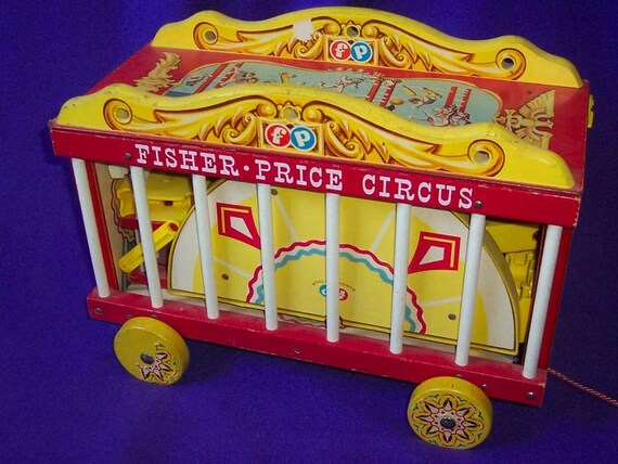 fisher price circus wagon