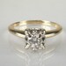Vintage Diamond Engagement Ring - 0.25 Carat Illusion Head Setting