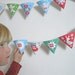 Printable Christmas Advent Calendar garland . Fun by Happythought