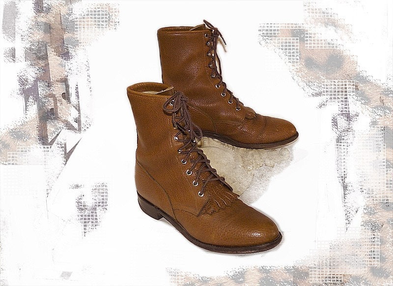 lace up ropers