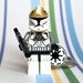 Star Wars Clone Gunner Keychain - made from Genuine Star Wars LEGO (r) Minifig