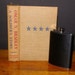Hollow Flask Book A Soldiers Story Vintage Flask Included