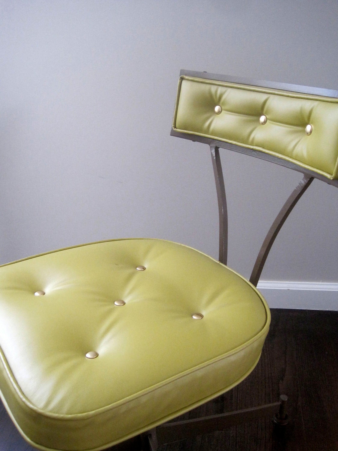 ON HOLD. Mid Century Modern 1950s Rolling Desk Chair