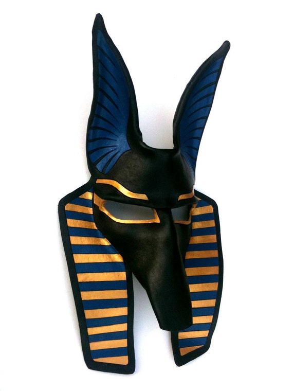 Anubis Leather Mask