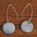 Grey Drop Earrings
