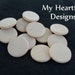 1 inch Wooden Round Circles (Lot of 50) Unfinished Wood Pieces // DIY Crafts & Weddings