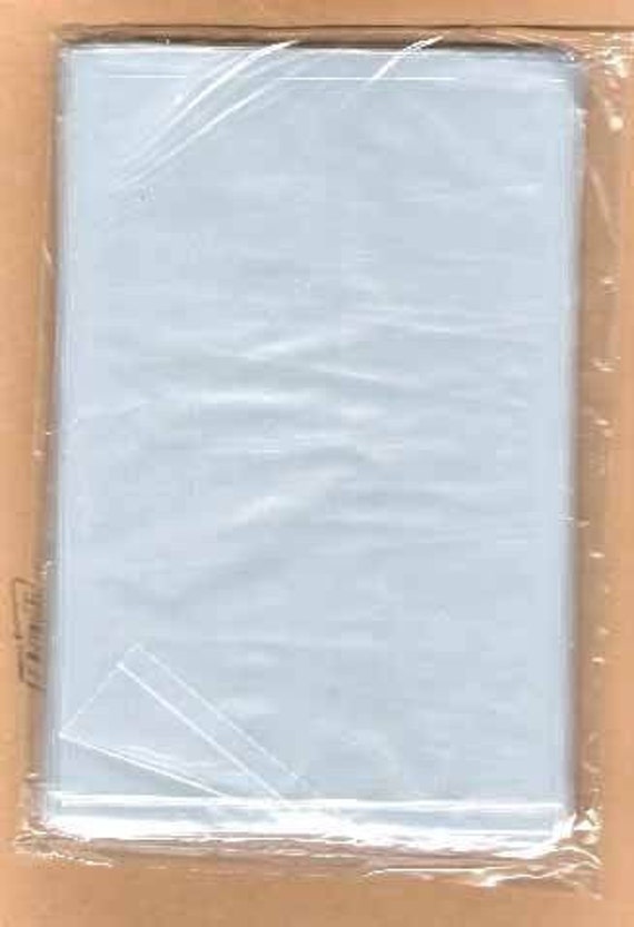 100 11x14 2 MIL Plastic Sleeves for Magazines or Artwork