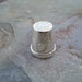 Thimble for sewing Sterling Silver Hand Engraved RF289